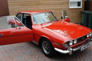 1974 TRIUMPH STAG MANUAL WITH OVER DRIVE ORIGINAL ENGINE BUT FULLY REBUILT Photo