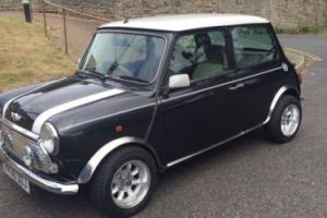 Rover Mini Cooper 1997 Black With Alloys and half Leather seats
