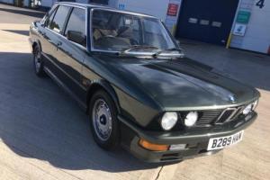 1985 BMW M535i - Low Mileage , Only 3 previous Owners Photo