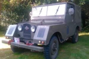 1952 Series 1 One 80 Military Minerva Classic Army Land Rover Great Investment Photo