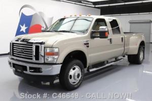 2008 Ford F-350 LARIAT CREW 4X4 DIESEL DUALLY TOW Photo