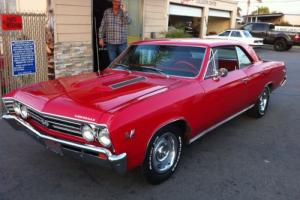 1967 Chevrolet Chevelle SS Coupe 396 BIG Block Auto Muscle CAR RED HOT ROD Chev in VIC Photo