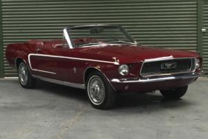 1968 FORD MUSTANG 200 CONVERTIBLE *** NO RESERVE ***