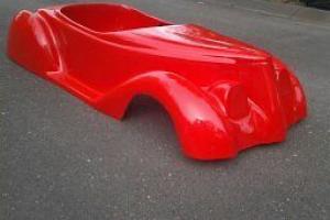 1938 Ford Pedal CAR Electric CAR Fiberglass Body HOT ROD Unfinished Project in VIC Photo