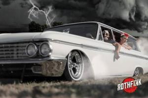 1962 FORD GALAXY STATION WAGON 454 BIG BLOCK AIR RIDE HOT ROD GROCERY GETTER
