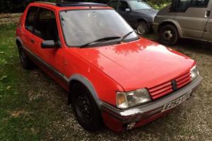 Peugeot 205 gti BARN FIND twin 40 webbers, drives, spares or repair Photo