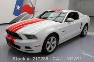 2014 Ford Mustang GT PREM 5.0 6-SPD RED LEATHER NAV Photo