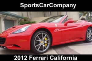 2012 Ferrari California 2dr Convertible Photo