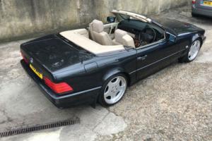 1992 MERCEDES 300SL-24 AUTO BLACK R129 SL CONVERTIBLE **SUPERB CONDITION**