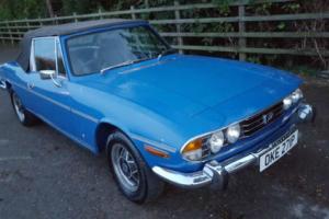 Triumph Stag Manual Overdrive: Only Three Owners From New, With A Full MOT.