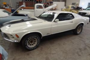 1970 MUSTANG GENUINE MACH 1 - FAST BACK - SPORTS ROOF - NO RESERVE Photo
