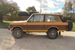1977 Range Rover suffix D for restoration with many period Extras Photo