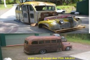 1946 Studebaker Short School BUS Very Cool BUS Suit Ford Chevy F1 F100 RAT ROD Photo