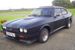 FORD CAPRI 2.8 INJECTION SPECIAL FACTORY BLACK,X-PACK ARCHES,NICE SOLID PROJECT Photo