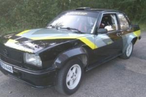 1978 Opel Ascona 2.0 16v rally car, recent engine rebuild by Speed Factory.