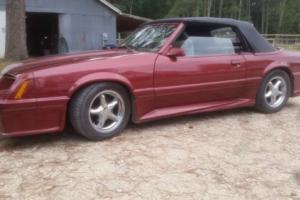1986 Ford Mustang convertible