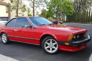 1986 BMW 6-Series