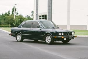 1983 BMW 5-Series E28 528E LOW MILES OUTSTANDING ORIGINAL 2 FL OWNER Photo
