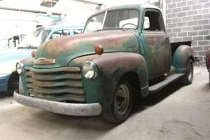 1949 Chevrolet pick up dry state Kansa truck excellent patina rock solid project Photo