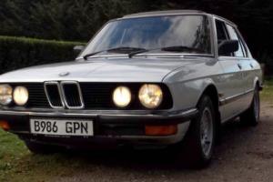 BMW 520i AUTO E28 1984 - low mileage Photo