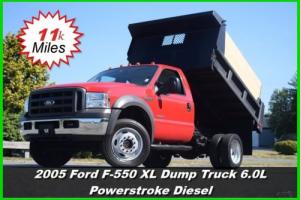 2005 Ford F-550 Chassis XL Dump Truck Photo