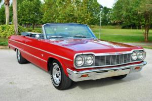 1964 Chevrolet Impala Convertible 4-Speed Looks and Drives Amazing! Photo