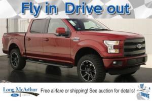 2016 Ford F-150 LARIAT LIFTED LMX4 4X4 SUPERCREW MSRP $61176 Photo