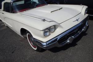 1960 THUNDERBIRD CONVERTIBLE SQUARE BIRD AIRCONDITIONING LEATHER FULL OPTIONS Photo