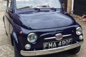 1968 Fiat 500 F Berlina. Amazing Paint and Interior. Great Little Car. Photo
