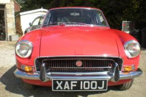 1970 MGB Gt cornish registered nice condition ready to drive away