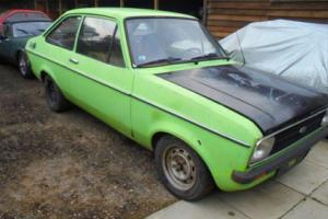 1979 MK2 FORD ESCORT - LHD - 2 DOOR RALLY SHELL - HAS RUST BUT COMPLETE Photo