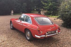 MGB GT SPORTS 1969, TAX EXEMPT, GENUINE CHROME MG, ORIGINAL &amp; SOLID EXAMPLE Photo