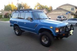 1984 Toyota Land Cruiser Blue Photo