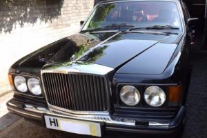1990H BENTLEY MULSANNE S, BLACK, RED LEATHER