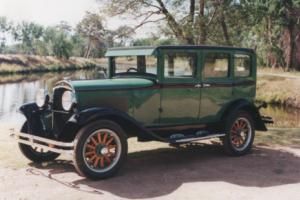 1929 Plymouth Model U Sedan lovingly resored by my late father
