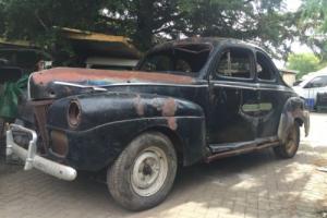 1941 Ford Deluxe Coupe Hot Rod Rat Rod Logo Patina Project Photo
