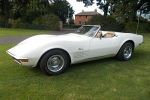 CHEVROLET CORVETTE 1970 MANUAL 2-TOP CONVERTIBLE WITH UNBELIEVABLE HISTORY.