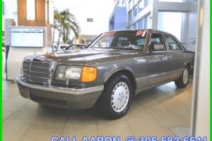 1991 Mercedes-Benz 300-Series THIS IS LIKE A TIME CAPSULE!!! WE SHIP, WE EXPORT Photo