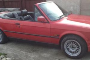 BMW E30 convertible 325i