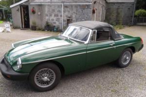 mgb roadster 1975 free delivery uk mainland/tax exempt