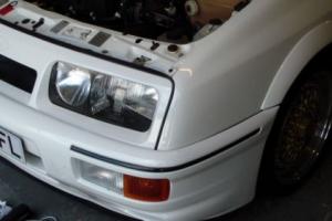 ford sierra mk1 3dr cosworth white swap px cash house abroad Photo