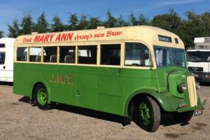1948 Morris Commercial CVF13/5 27 seat bus OSJ512 ex Jersey Last One Existing