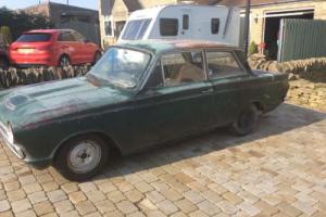 Ford Cortina1500GT Mk1 Barn Find Rare Oppurtunity,dry stored 35 years Rot Free Photo