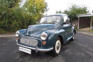 1964 MORRIS MINOR 1000 BLUE IN VERY GOOD ORDER 4 OWNERS LOW MILEAGE WITH HISTORY