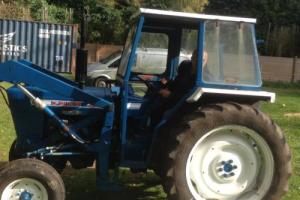 ford 4000 tractor with cab and front loader Photo