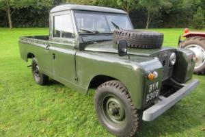 1964 LAND ROVER SERIES 2A LONG WHEEL BASE WITH PERKINS DIESEL - PART RESTORED
