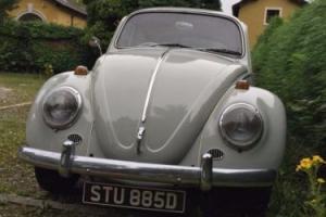 Classic VW beetle deluxe 1966 1.3 39900 original miles 1 previous owner from new Photo