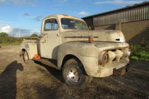 1952 FORD F1 PICKUP TRUCK SWB  PROJECT CHEVY Photo