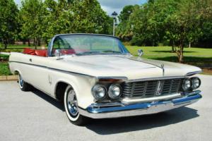 1963 Chrysler Imperial Convertible 413 V8 Factory A/C Rare Classic Luxury Photo