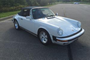 1987 Porsche 911 Carrera Convertible Photo